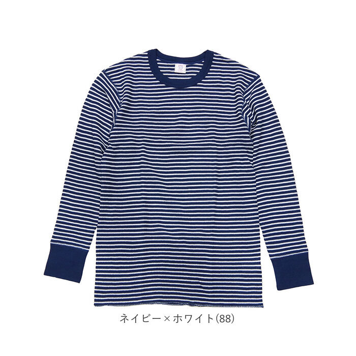 BACKYARD FAMILY「JEMORGAN パックTシャツ 通販 JC055-52S ワッフル ロンT サーマル」|Tシャツ・カットソー|
