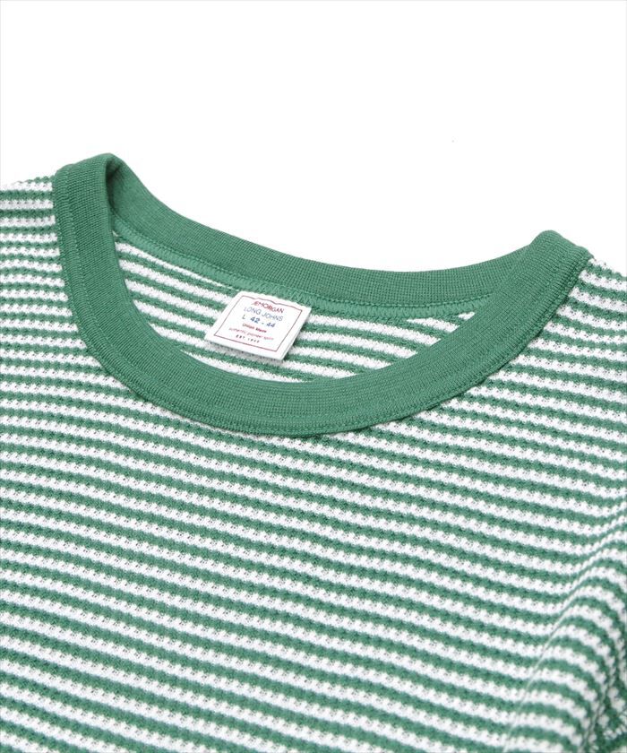 BACKYARD FAMILY「JEMORGAN パックTシャツ 通販 JC055-52S ワッフル ロンT サーマル」|Tシャツ・カットソー|
