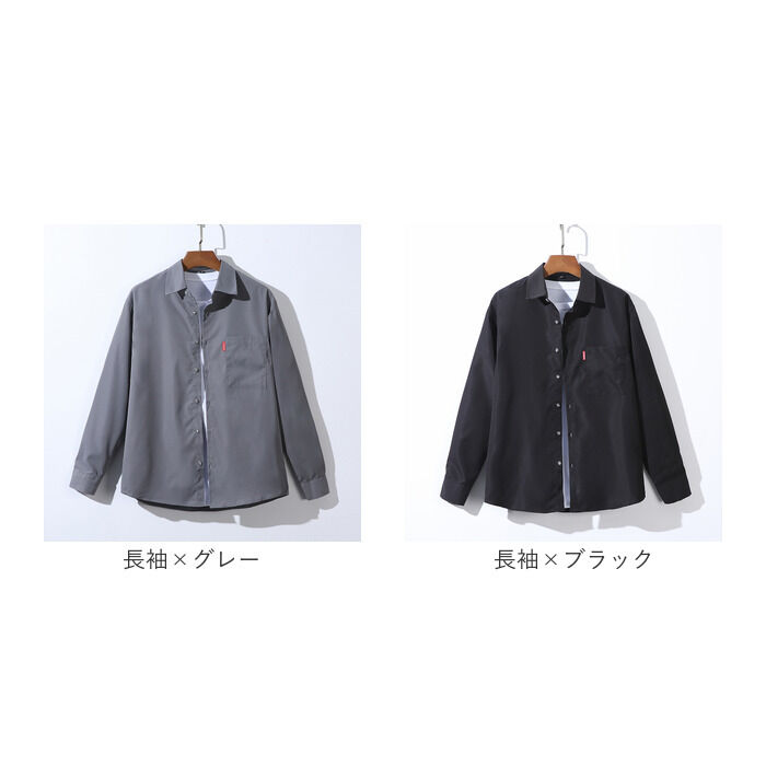 BACKYARD FAMILY「シャツ メンズ 半袖 長袖 通販 ワイシャツ カジュアルシャツ 長袖シャツ 半袖シャツ 重ね着」|その他|