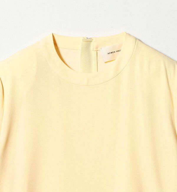 AEWEN MATOPH「＜AEWEN MATOPH＞ショルダーパッド Tブラウス ‐ ウォッシャブル ‐」|シャツ・ブラウス|