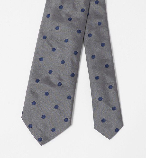 UNITED ARROWS「＜FRANCO BASSI＞ジャガード ドット ネクタイ」|ネクタイ・蝶ネクタイ|