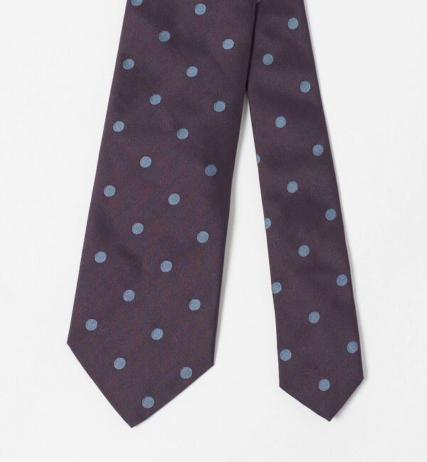 UNITED ARROWS「＜FRANCO BASSI＞ジャガード ドット ネクタイ」|ネクタイ・蝶ネクタイ|