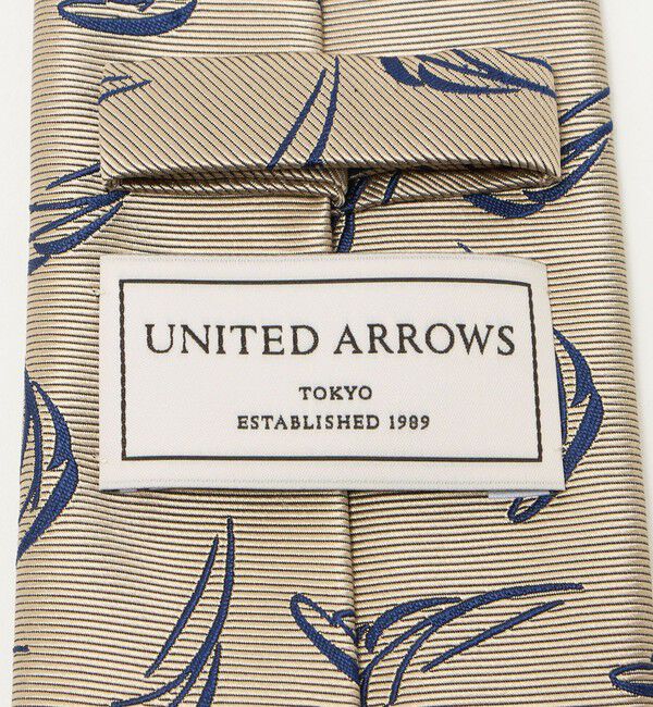 UNITED ARROWS「ジャガード ヨット ネクタイ」|ネクタイ・蝶ネクタイ|