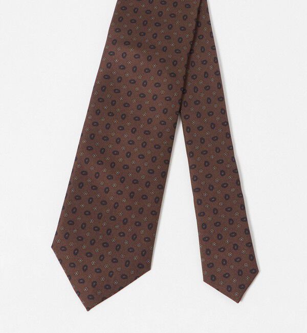 UNITED ARROWS「＜ERRICO FORMICOLA＞スモール ペイズリー プリント ネクタイ」|ネクタイ・蝶ネクタイ|