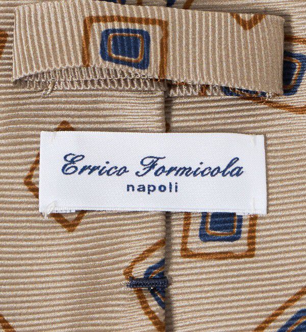 UNITED ARROWS「＜ERRICO FORMICOLA＞スクエア プリント ネクタイ」|ネクタイ・蝶ネクタイ|