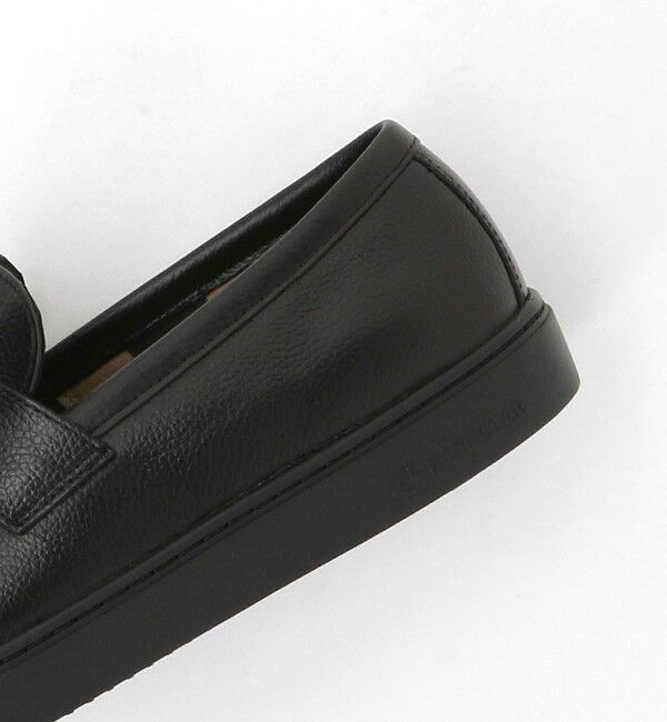 UNITED ARROWS green label relaxing「＜MOONSTAR＞gently コインローファー ブラック/ブラック ドレススニーカー」|ローファー|