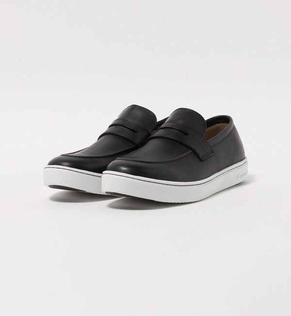 UNITED ARROWS green label relaxing「＜MOONSTAR＞gently コインローファー ブラック ドレススニーカー」|ローファー|