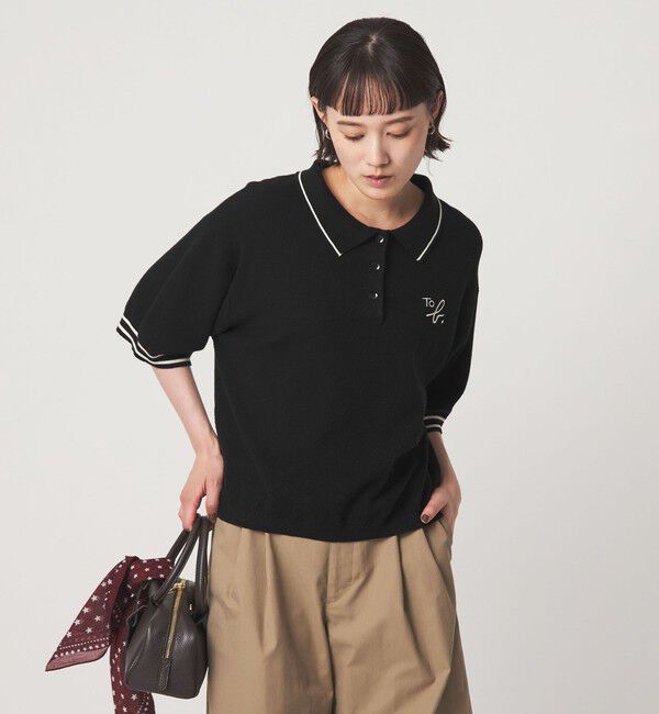 UNITED ARROWS green label relaxing「＜To b. by agnes b.コラボ＞ポロニット」|ニット・セーター|