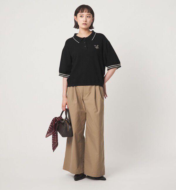 UNITED ARROWS green label relaxing「＜To b. by agnes b.コラボ＞ポロニット」|ニット・セーター|