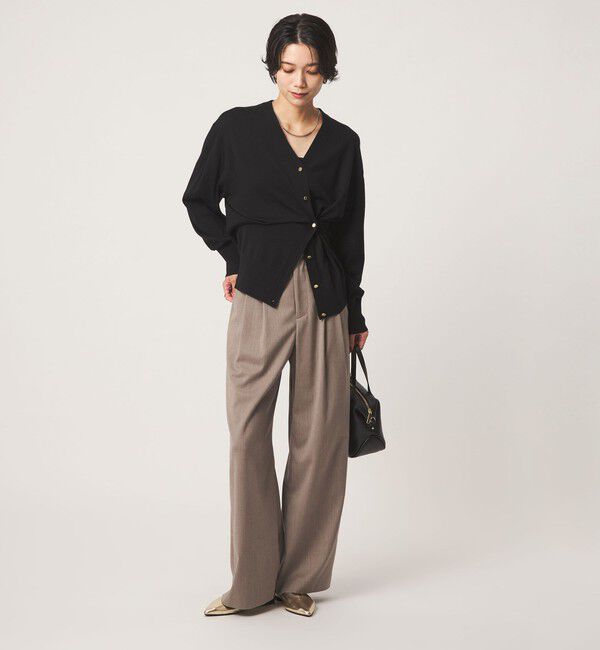 UNITED ARROWS green label relaxing「エブリニット 2WAY Vネック カーディガン」|カーディガン|