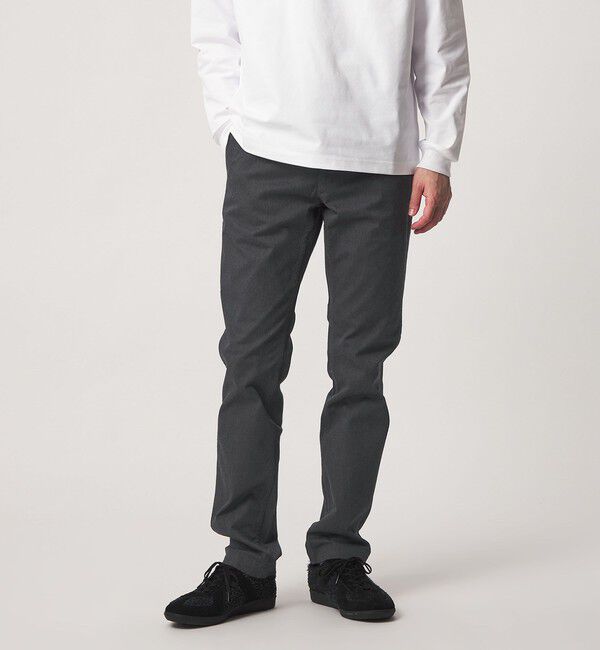 UNITED ARROWS green label relaxing「アーバンスリムフィット チノパンツ S2」|チノ|DK.GRAY