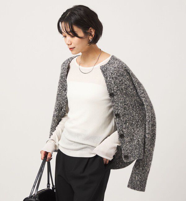 UNITED ARROWS green label relaxing「［size SHORTあり］テレコ クルーネック プルオーバー」|Tシャツ・カットソー|