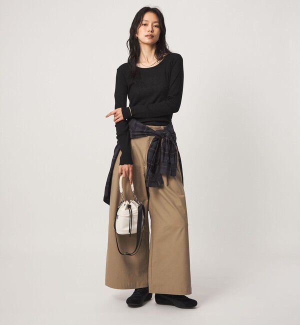 UNITED ARROWS green label relaxing「［size SHORTあり］テレコ クルーネック プルオーバー」|Tシャツ・カットソー|
