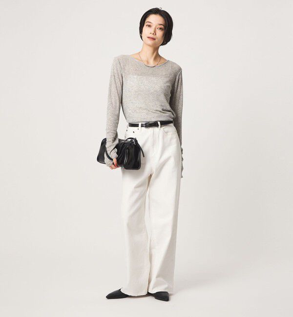 UNITED ARROWS green label relaxing「［size SHORTあり］テレコ クルーネック プルオーバー」|Tシャツ・カットソー|