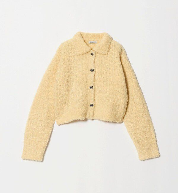 UNITED ARROWS green label relaxing「＜GLR_MINE＞フェザー ニット カーディガン」|カーディガン|