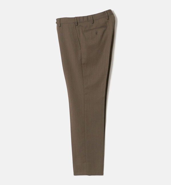 UNITED ARROWS green label relaxing「TWPU ツイル スタンダード アジャスター スラックス」|スラックス|DK.BROWN