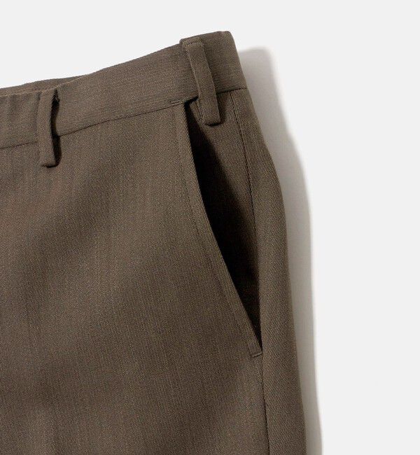 UNITED ARROWS green label relaxing「TWPU ツイル スタンダード アジャスター スラックス」|スラックス|