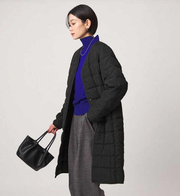 UNITED ARROWS green label relaxing「【別注】＜TAION＞ ボタン ロング ダウン」|ダウン|
