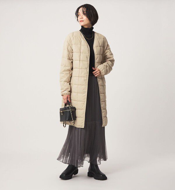 UNITED ARROWS green label relaxing「【別注】＜TAION＞ ボタン ロング ダウン」|ダウン|