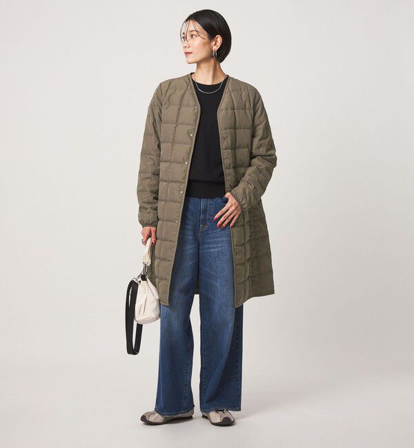 UNITED ARROWS green label relaxing「【別注】＜TAION＞ ボタン ロング ダウン」|ダウン|