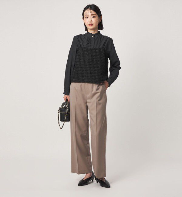 UNITED ARROWS green label relaxing「ファンシー ラメ ツイードライク キャミソール」|キャミソール|