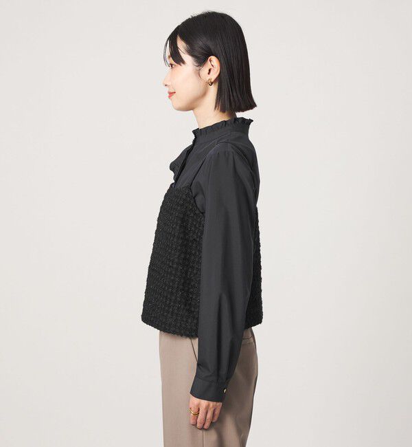 UNITED ARROWS green label relaxing「ファンシー ラメ ツイードライク キャミソール」|キャミソール|
