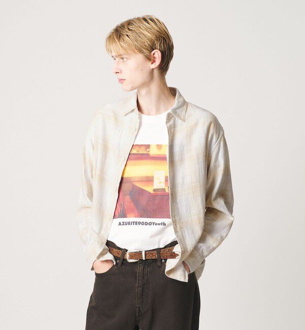 BEAUTY&YOUTH UNITED ARROWS「ウーブン ネル チェック シャツ」|シャツ・ブラウス|