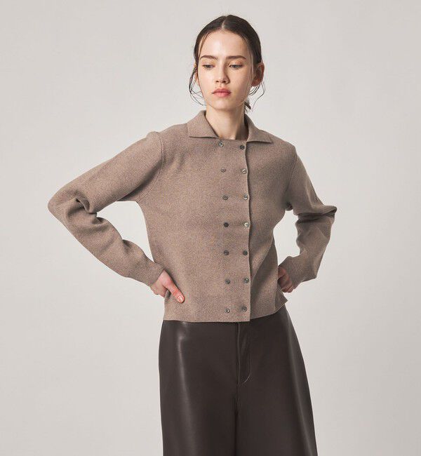 STEVEN ALAN「＜Steven Alan＞コットン カシミヤ ダブルブレステッド カーディガン」|カーディガン|MOCA