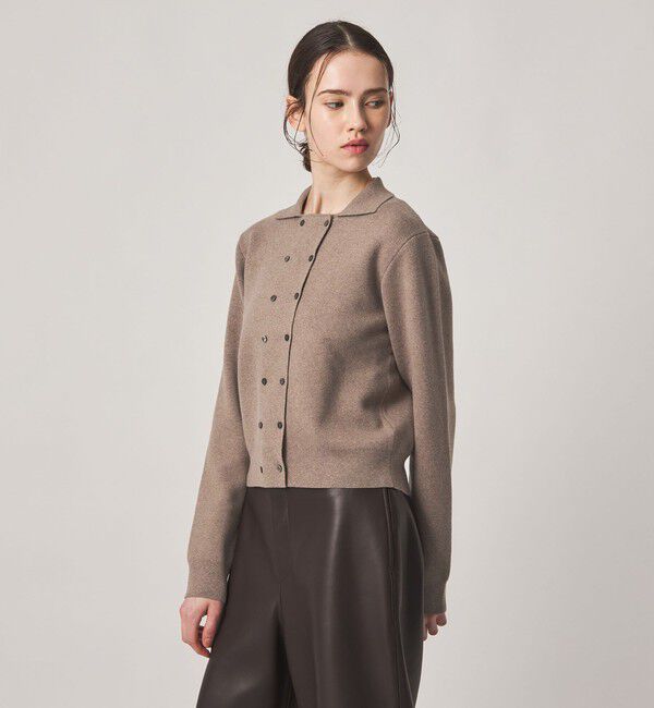 STEVEN ALAN「＜Steven Alan＞コットン カシミヤ ダブルブレステッド カーディガン」|カーディガン|