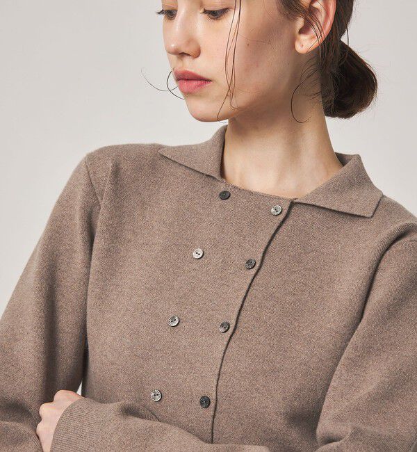 STEVEN ALAN「＜Steven Alan＞コットン カシミヤ ダブルブレステッド カーディガン」|カーディガン|