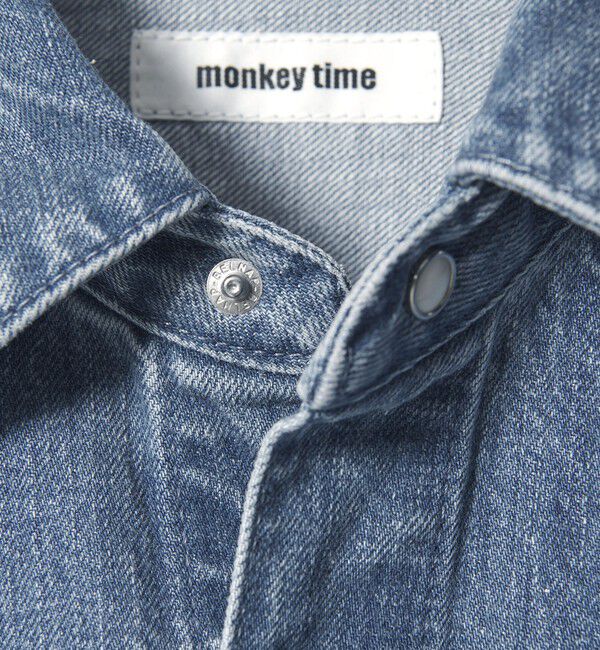 MONKEY TIME「デニム CPO シャツ」|シャツ・ブラウス|