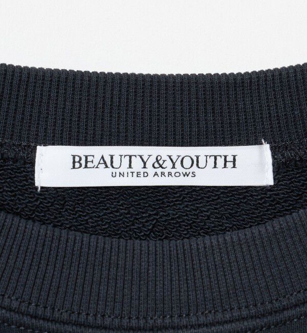 BEAUTY&YOUTH UNITED ARROWS「コットン裏毛 ロゴスウェット プルオーバー」|スウェット・ジャージ|