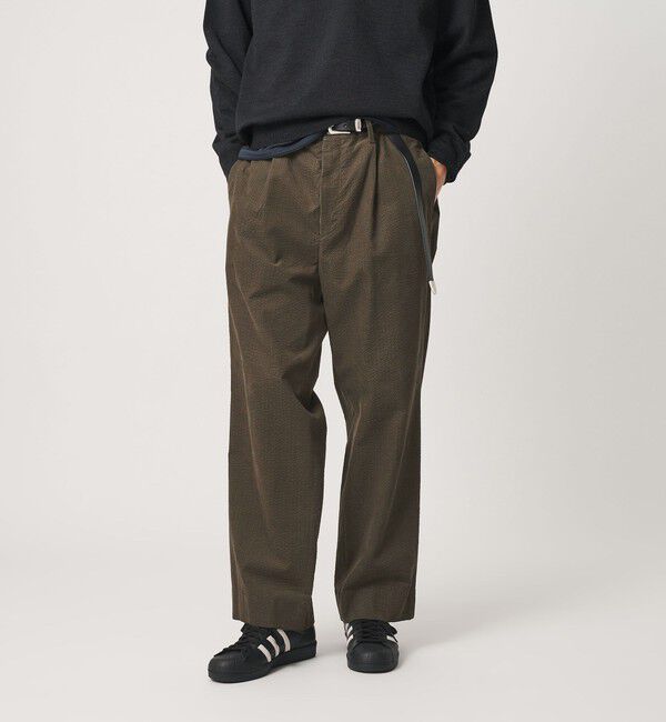 BEAUTY&YOUTH UNITED ARROWS「サッカーライク コーデュロイ スラックス NO.9」|チノ|