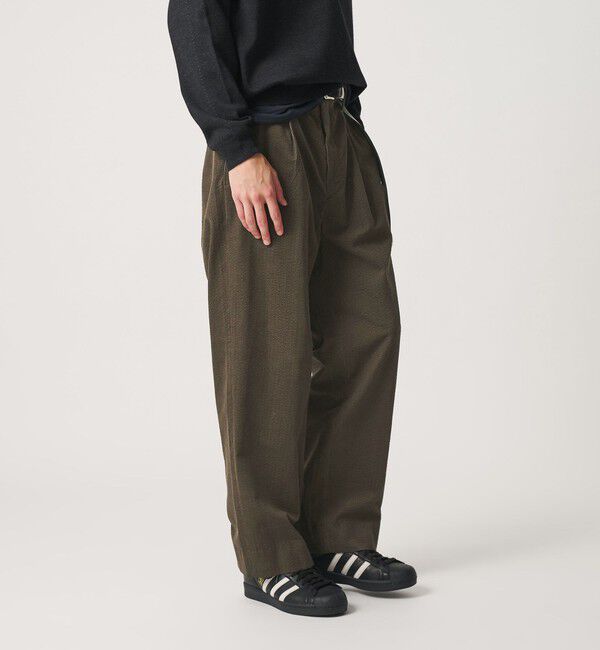 BEAUTY&YOUTH UNITED ARROWS「サッカーライク コーデュロイ スラックス NO.9」|チノ|