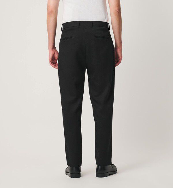 BEAUTY&YOUTH UNITED ARROWS「【WEB限定 WARDROBE SMART】 ウールライク ステルスポケット 1P セミワイド パンツ」|チノ|