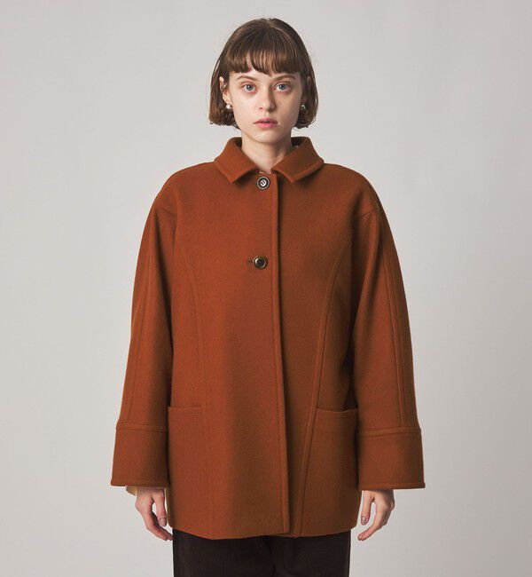 STEVEN ALAN「＜Steven Alan＞ウール ショート コート」|ステンカラーコート|