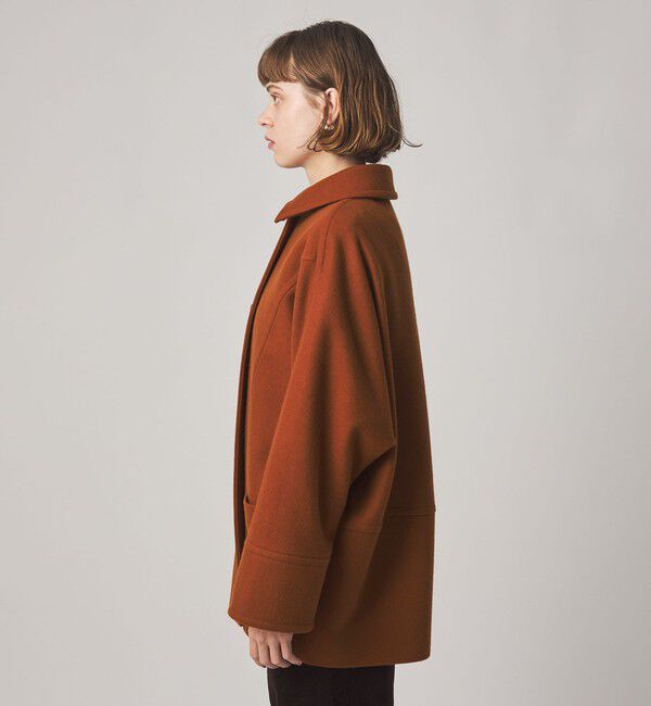 STEVEN ALAN「＜Steven Alan＞ウール ショート コート」|ステンカラーコート|