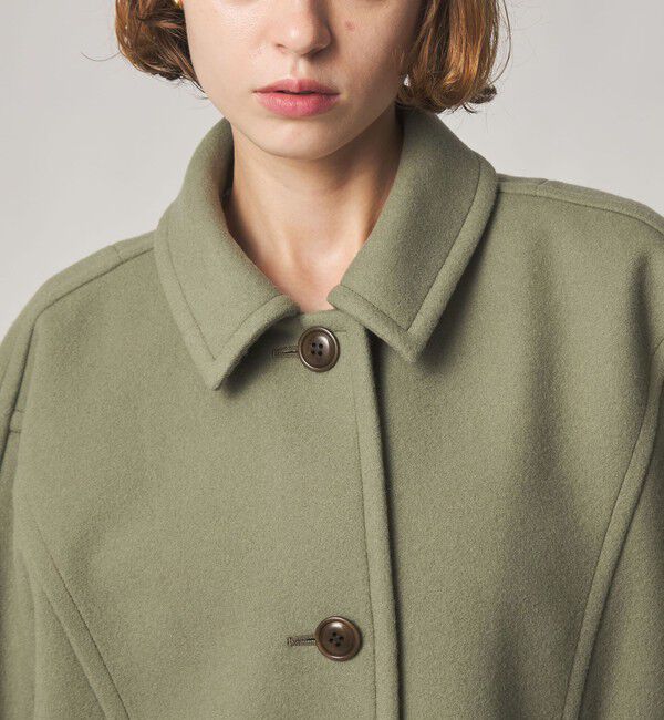 STEVEN ALAN「＜Steven Alan＞ウール ショート コート」|ステンカラーコート|