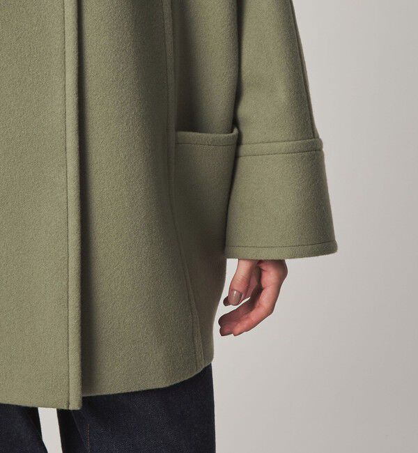 STEVEN ALAN「＜Steven Alan＞ウール ショート コート」|ステンカラーコート|
