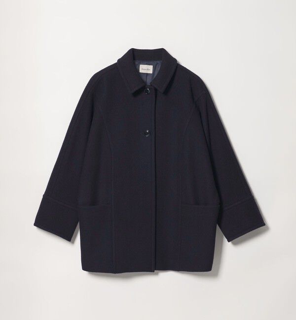 STEVEN ALAN「＜Steven Alan＞ウール ショート コート」|ステンカラーコート|