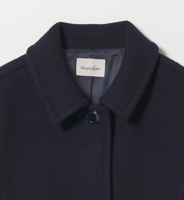STEVEN ALAN「＜Steven Alan＞ウール ショート コート」|ステンカラーコート|