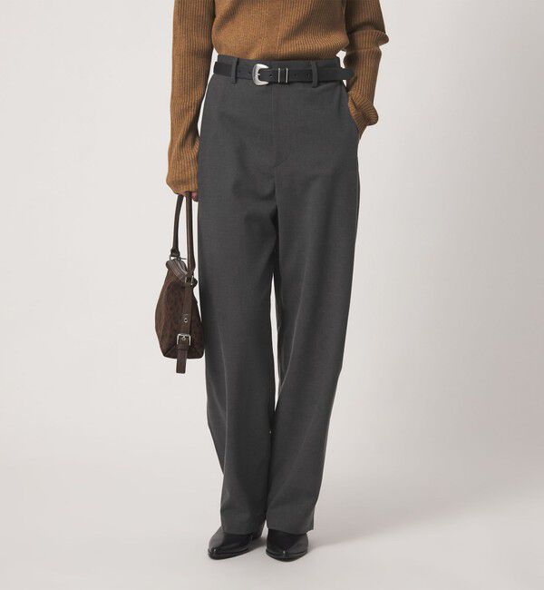 BEAUTY&YOUTH UNITED ARROWS「ディープ サイドタック パンツ ウォッシャブル」|その他|DK.GRAY
