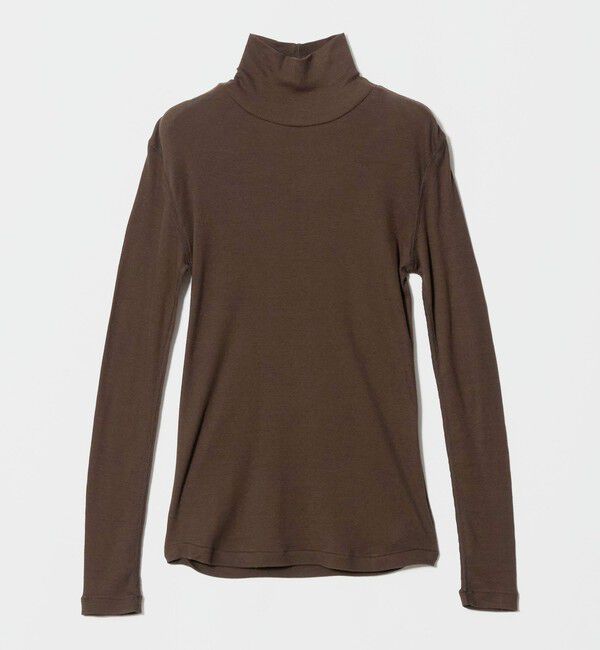 STEVEN ALAN「＜Steven Alan＞コットン シルク リブ タートルネック プルオーバー」|Tシャツ・カットソー|