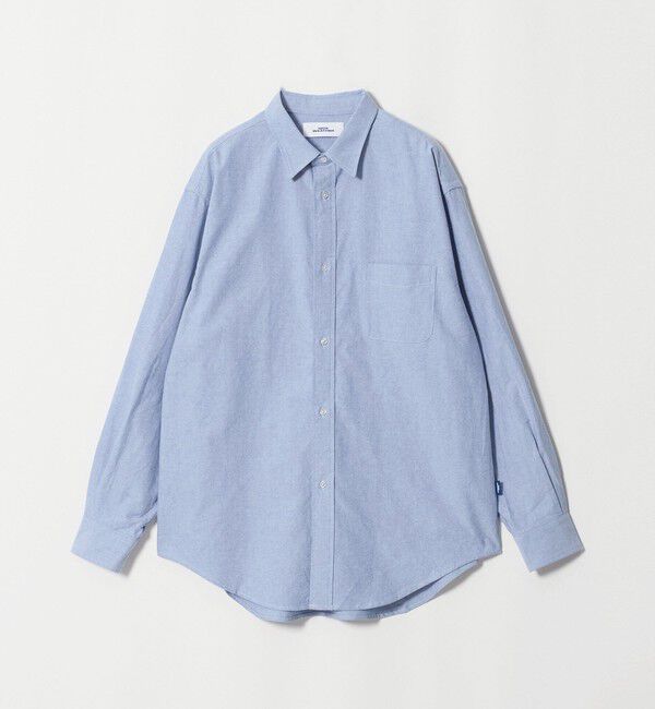 NICE WEATHER「＜NICE WEATHER＞オックスフォード シャツ」|シャツ・ブラウス|LT.BLUE
