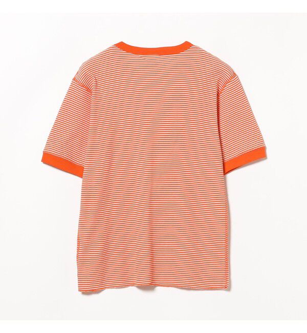 BEAMS SELECTION for WOMEN「【別注】Healthknit / ワッフル ボーダー Tシャツ」|Tシャツ・カットソー|