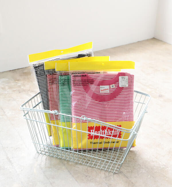 BEAMS SELECTION for WOMEN「【別注】Healthknit / ワッフル ボーダー Tシャツ」|Tシャツ・カットソー|