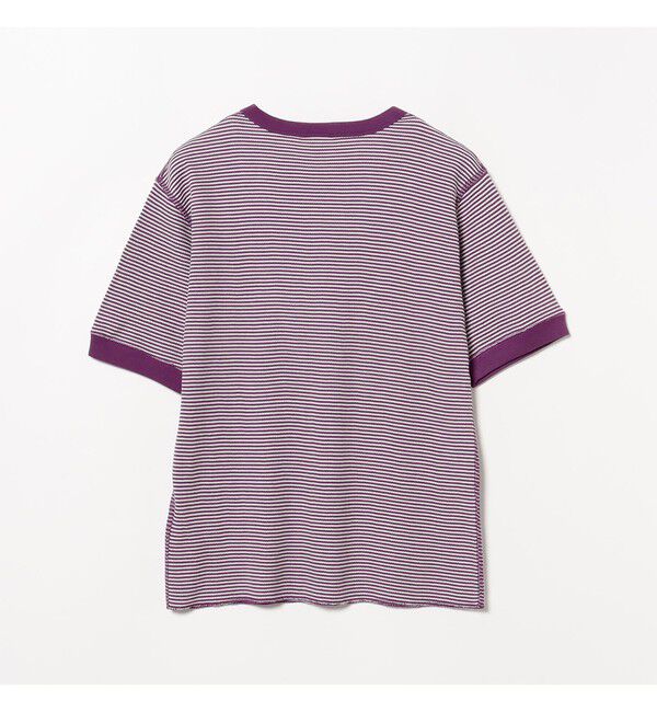 BEAMS SELECTION for WOMEN「【別注】Healthknit / ワッフル ボーダー Tシャツ」|Tシャツ・カットソー|