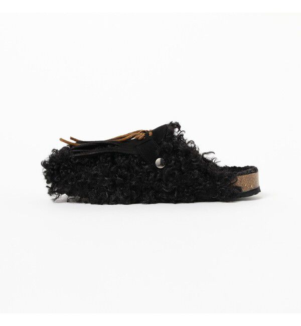 BEAMS SELECTION for WOMEN「TAJI / フリンジ サボサンダル」|サンダル|