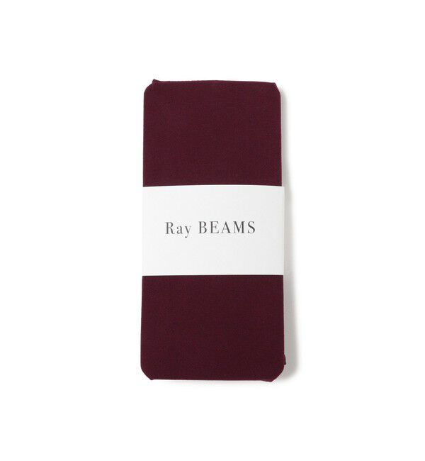 Ray BEAMS 「30デニール カラー タイツ」|ソックス|BORDEAUX