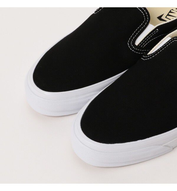 BEAMS「VANS / SLIP-ON REISSUE 98 LX BLACK / WHITE」|スニーカー|